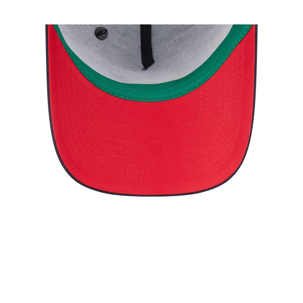 Cleveland Guardians 2025 Big League Chew A-Frame 9FORTY Adjustable Trucker Hat Navy | New Era
