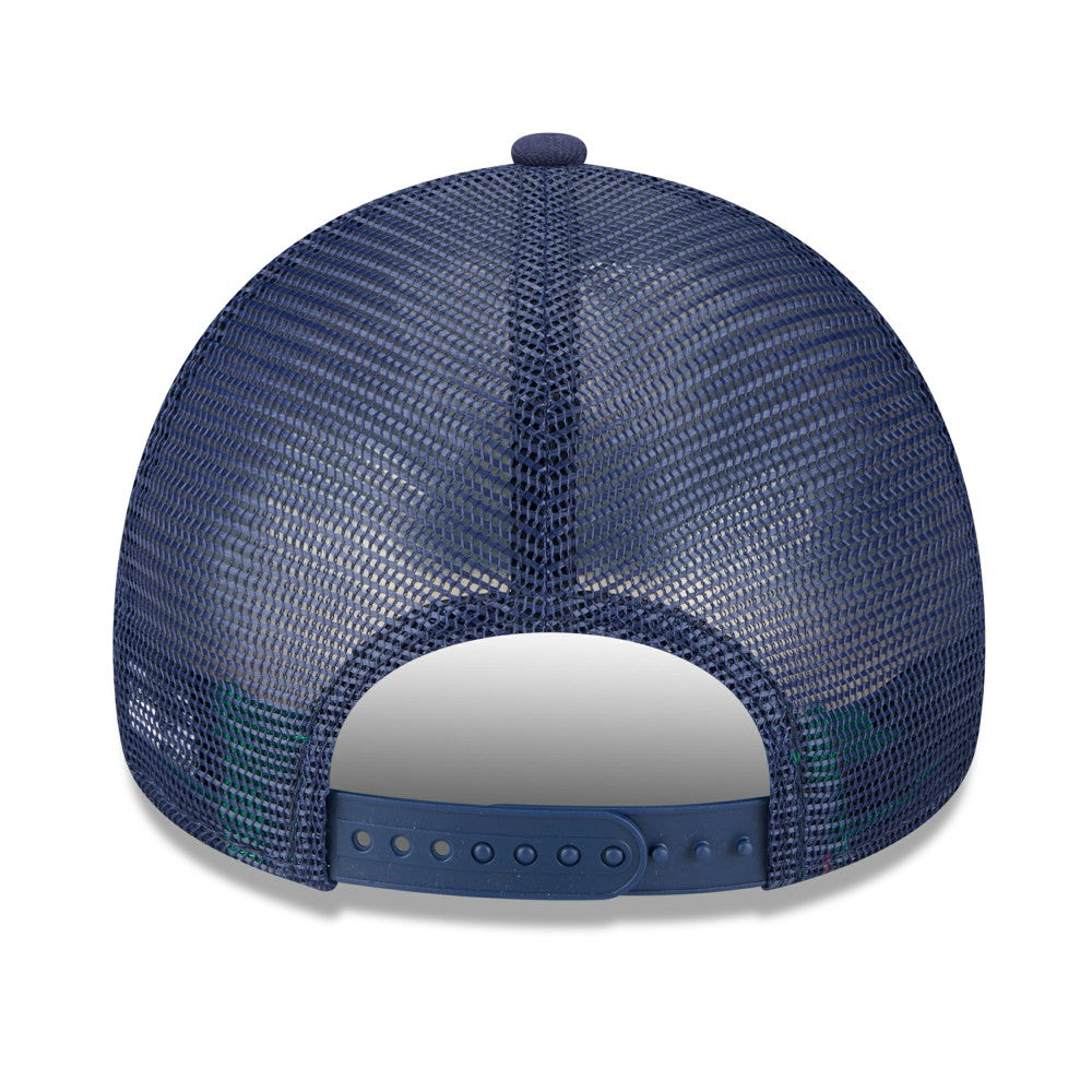Milwaukee Brewers 2025 Big League Chew A-Frame 9FORTY Adjustable Trucker Hat Navy | New Era