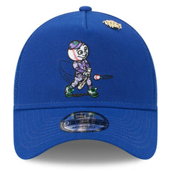New York Mets 2025 Big League Chew A-Frame 9FORTY Adjustable Trucker Hat Royal | New Era