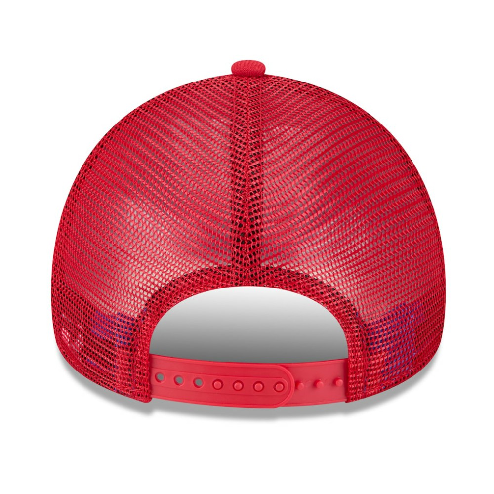 Philadelphia Phillies 2025 Big League Chew A-Frame 9FORTY Adjustable Trucker Hat Red | New Era