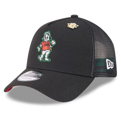 San Francisco Giants 2025 Big League Chew A-Frame 9FORTY Adjustable Trucker Hat Black | New Era