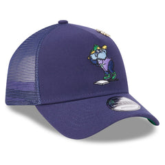 Tampa Bay Rays 2025 Big League Chew A-Frame 9FORTY Adjustable Trucker Hat Navy | New Era
