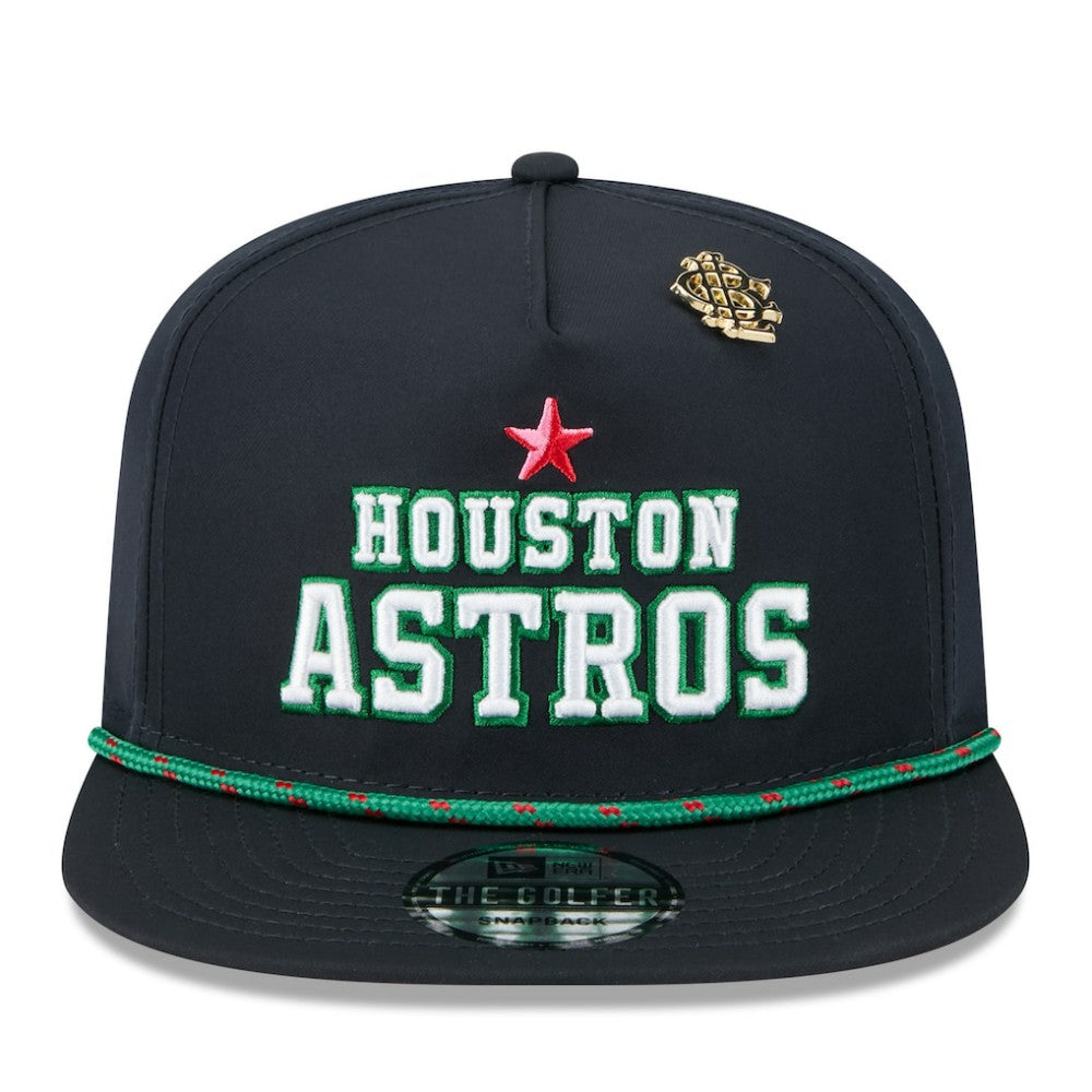 Houston Astros 2025 Big League Chew Golfer Snapback Hat Navy | New Era