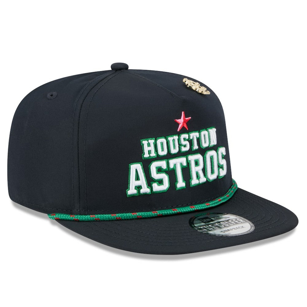 Houston Astros 2025 Big League Chew Golfer Snapback Hat Navy | New Era