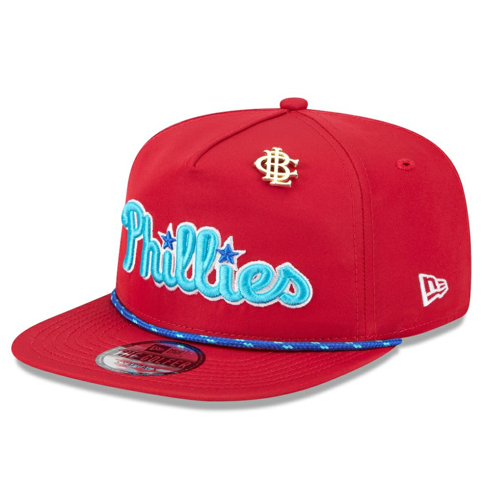 Philadelphia Phillies 2025 Big League Chew Golfer Snapback Hat Red | New Era