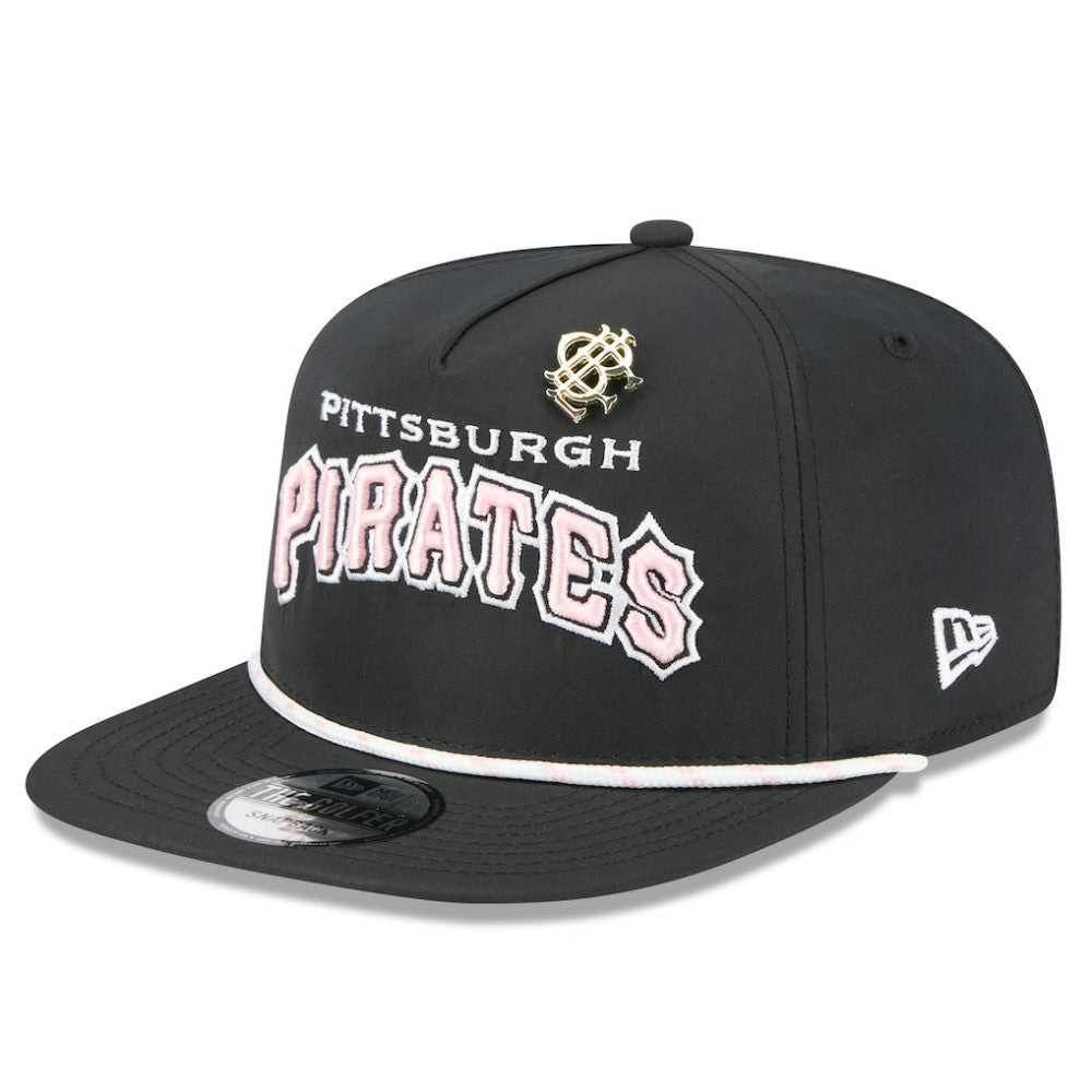 Pittsburgh Pirates 2025 Big League Chew Golfer Snapback Hat Black | New Era