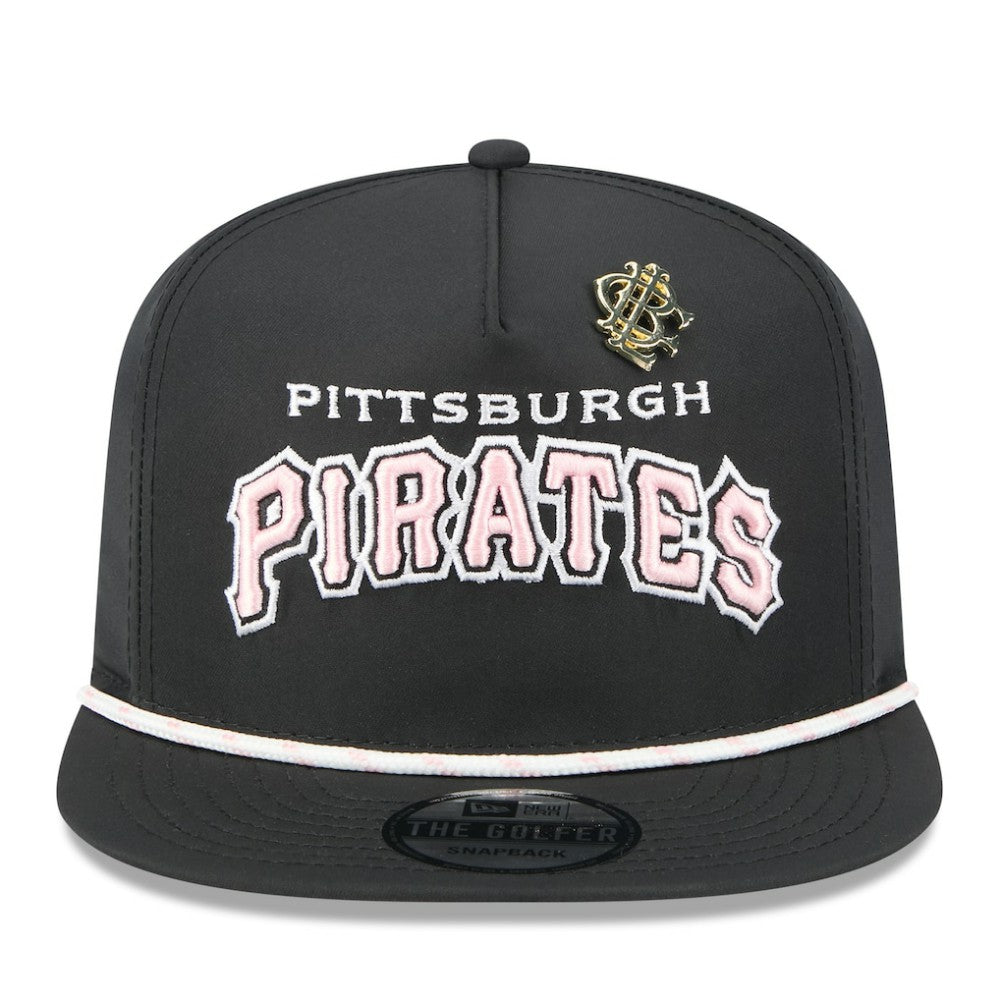 Pittsburgh Pirates 2025 Big League Chew Golfer Snapback Hat Black | New Era