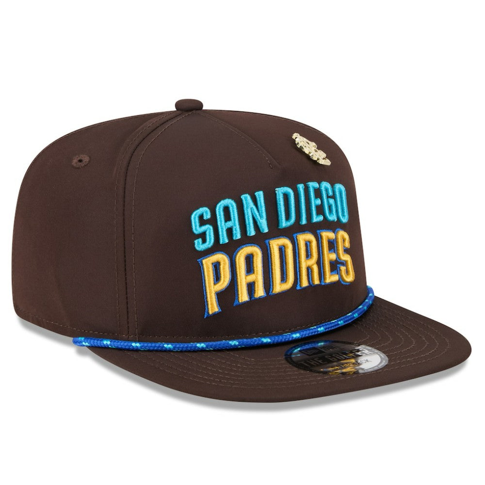 San Diego Padres 2025 Big League Chew Golfer Snapback Hat Brown | New Era