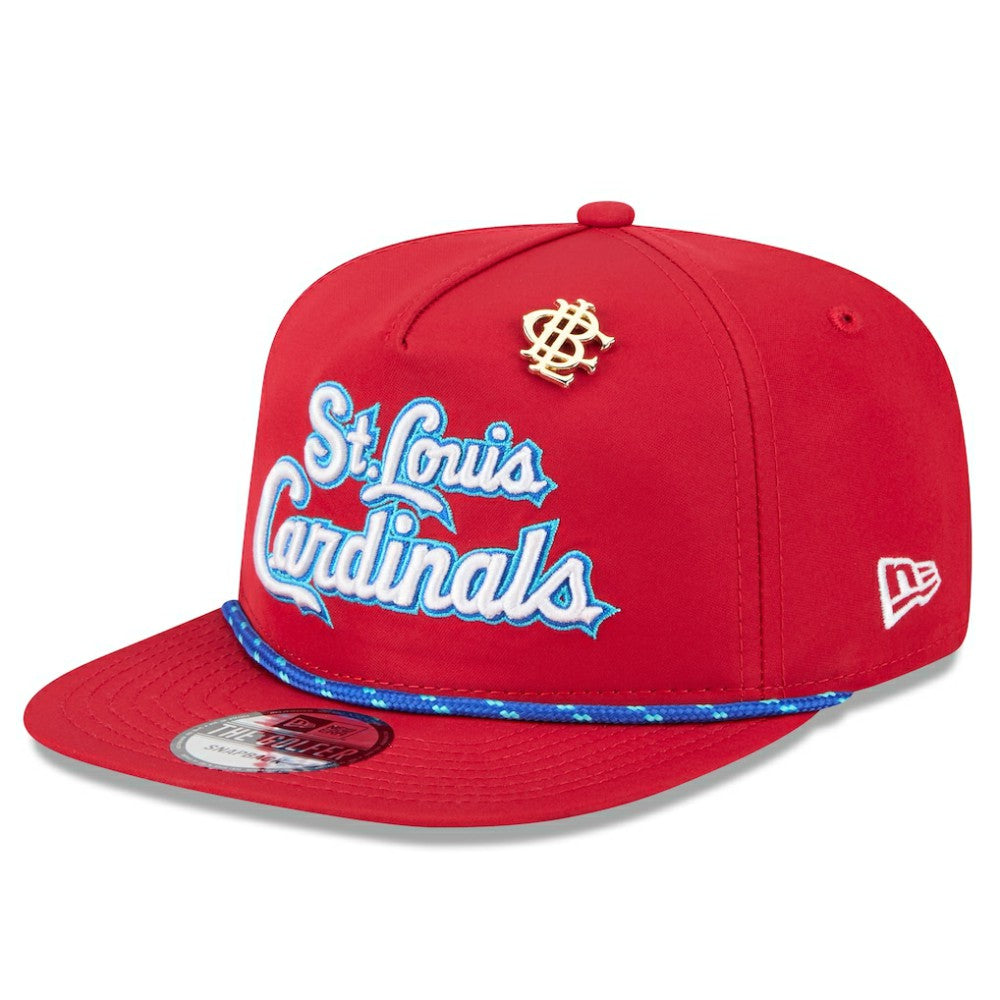 St. Louis Cardinals 2025 Big League Chew Golfer Snapback Hat Red | New Era