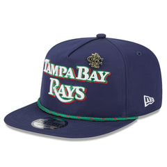 Tampa Bay Rays 2025 Big League Chew Golfer Snapback Hat Navy | New Era