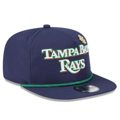 Tampa Bay Rays 2025 Big League Chew Golfer Snapback Hat Navy | New Era