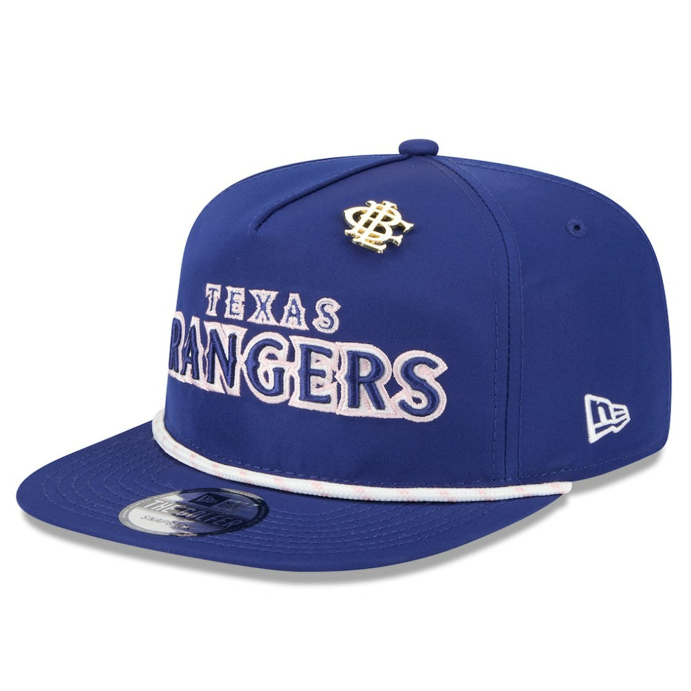 Texas Rangers 2025 Big League Chew Golfer Snapback Hat Royal | New Era