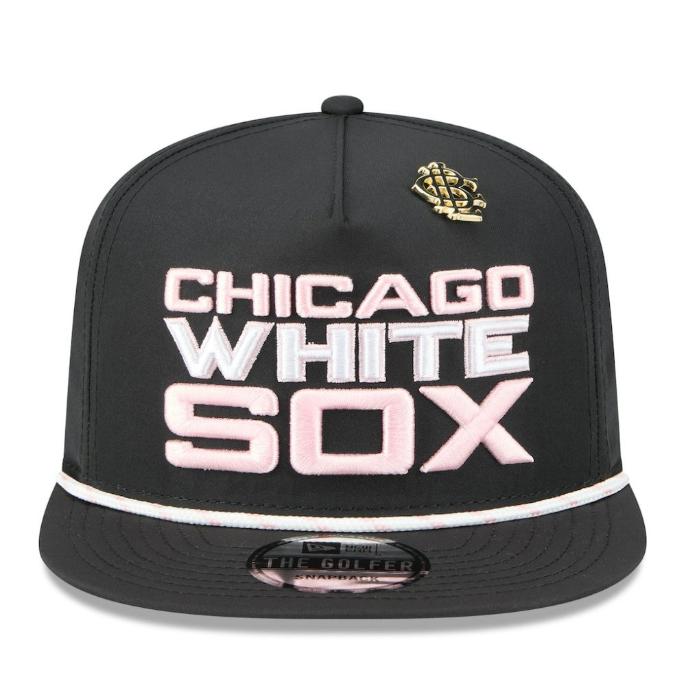 Chicago White Sox 2025 Big League Chew Golfer Snapback Hat Black | New Era