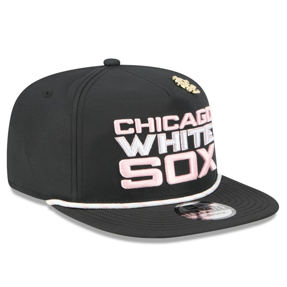 Chicago White Sox 2025 Big League Chew Golfer Snapback Hat Black | New Era