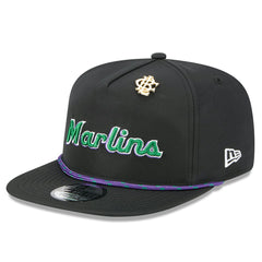 Miami Marlins 2025 Big League Chew Golfer Snapback Hat Black | New Era