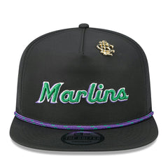 Miami Marlins 2025 Big League Chew Golfer Snapback Hat Black | New Era