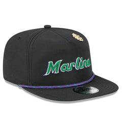 Miami Marlins 2025 Big League Chew Golfer Snapback Hat Black | New Era