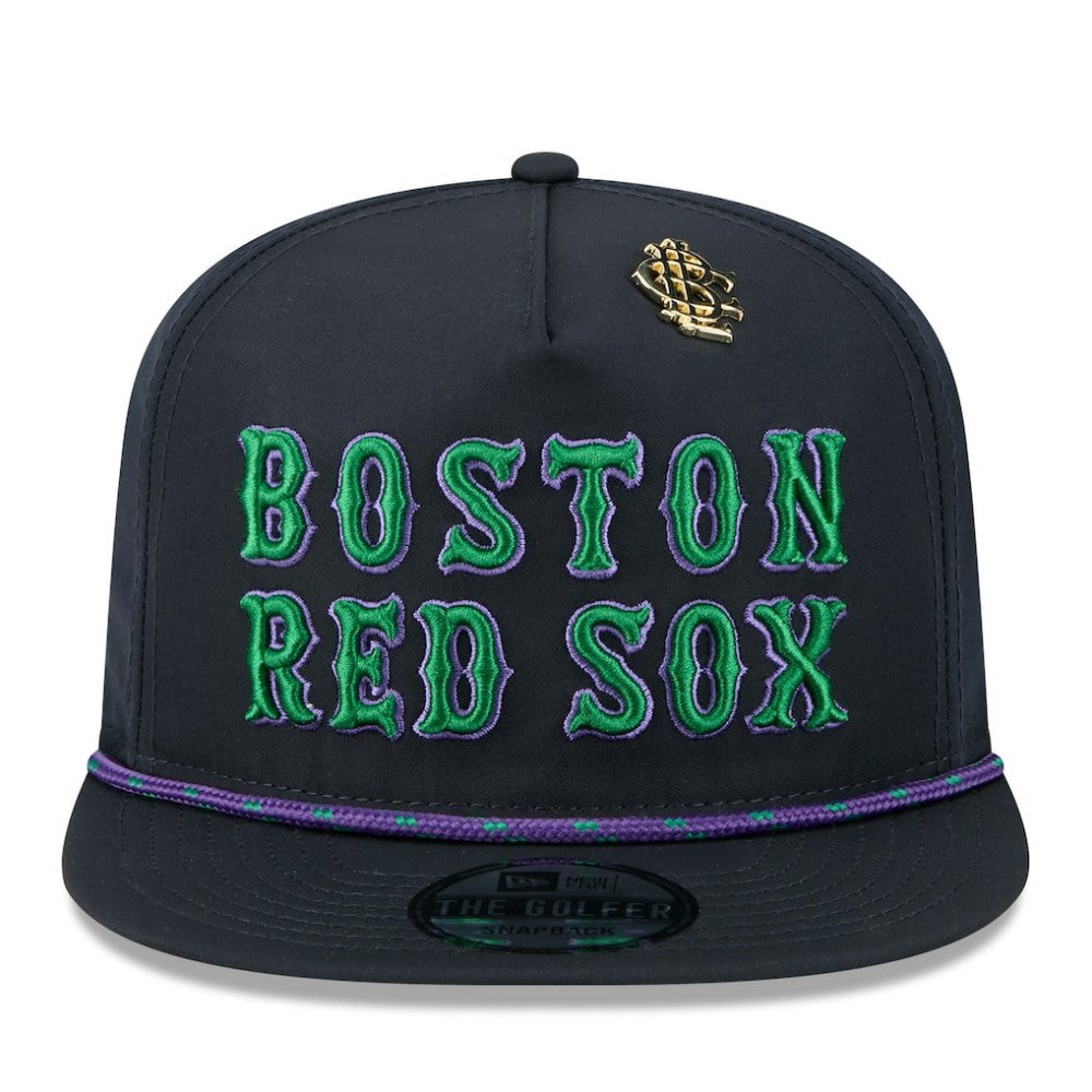 Boston Red Sox 2025 Big League Chew Golfer Snapback Hat Navy | New Era