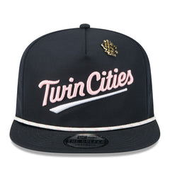 Minnesota Twins 2025 Big League Chew Golfer Snapback Hat Navy | New Era