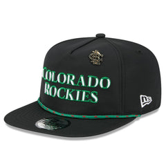 Colorado Rockies 2025 Big League Chew Golfer Snapback Hat Black | New Era