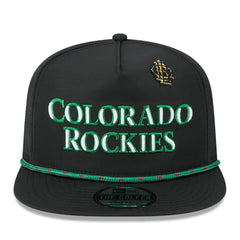 Colorado Rockies 2025 Big League Chew Golfer Snapback Hat Black | New Era