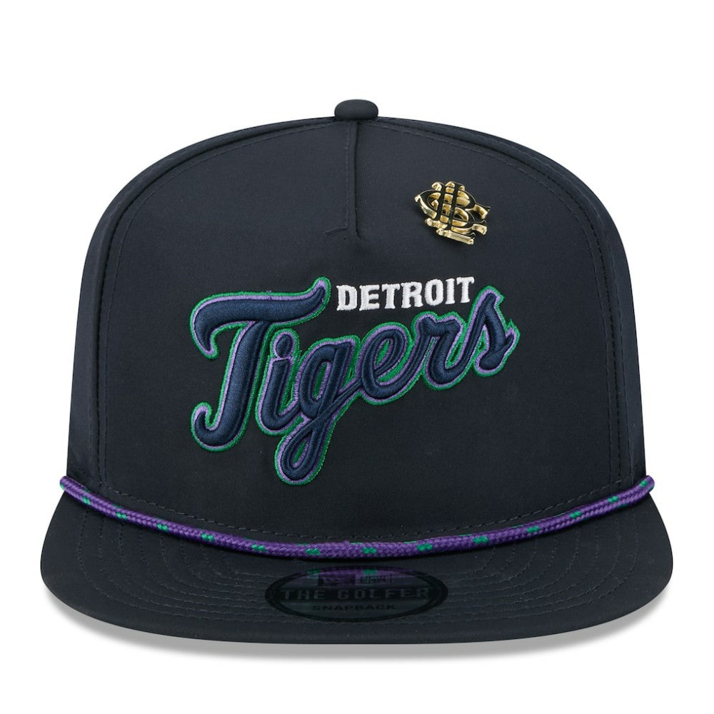 Detroit Tigers 2025 Big League Chew Golfer Snapback Hat Navy | New Era
