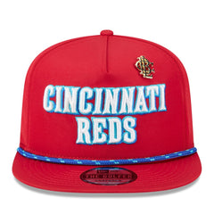 Cincinnati Reds 2025 Big League Chew Golfer Snapback Hat Red | New Era