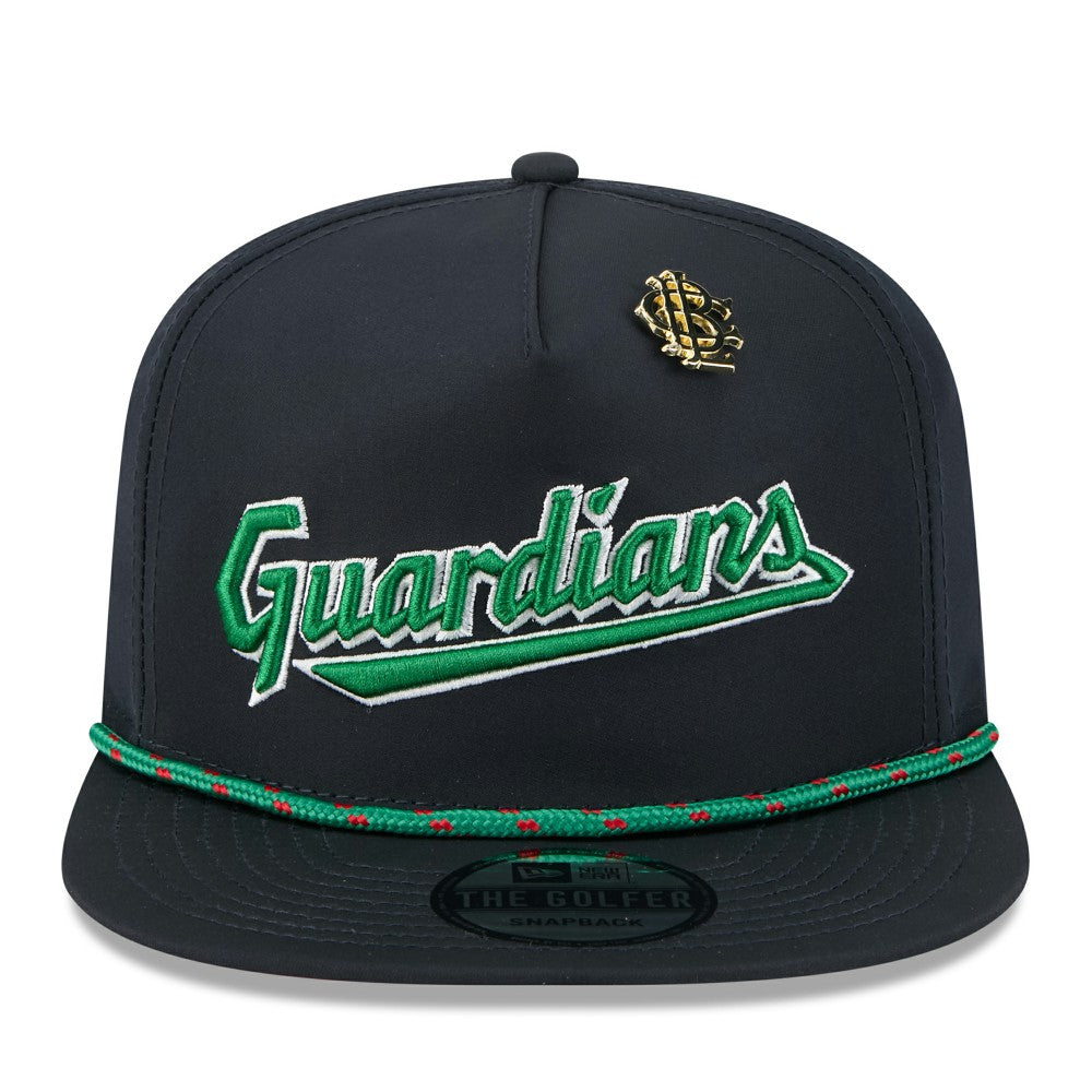 Cleveland Guardians 2025 Big League Chew Golfer Snapback Hat Navy | New Era