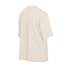 Chicago Cubs Cooperstown Collection Oversized Throwback Distressed T-Shirt Cream | New Era