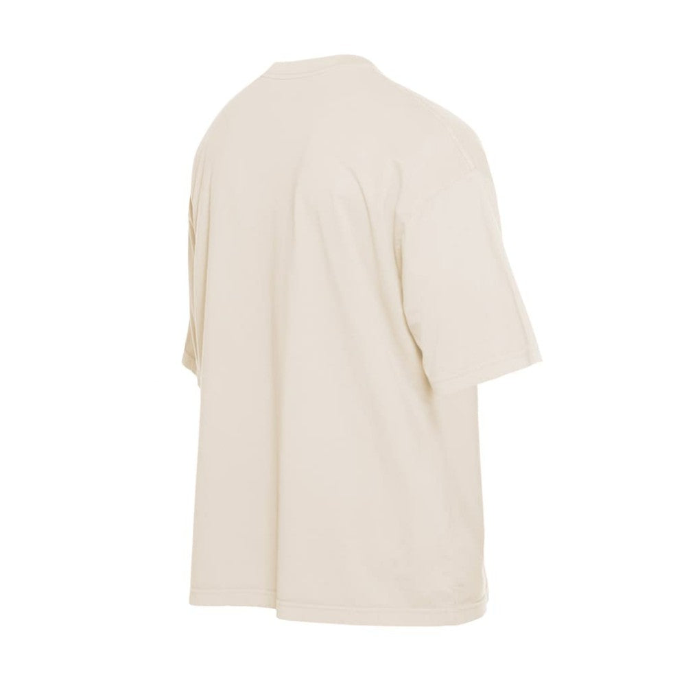 Tampa Bay Rays Cooperstown Collection Oversized Throwback Distressed T-Shirt Cream | New Era