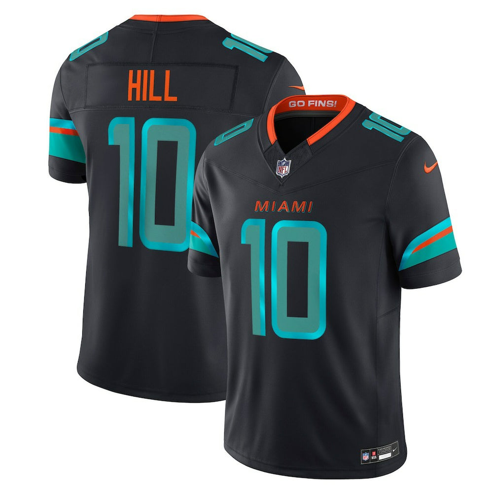 Tyreek Hill Miami Dolphins 2025 Rivalries Collection Limited Jersey - Pitch Blue