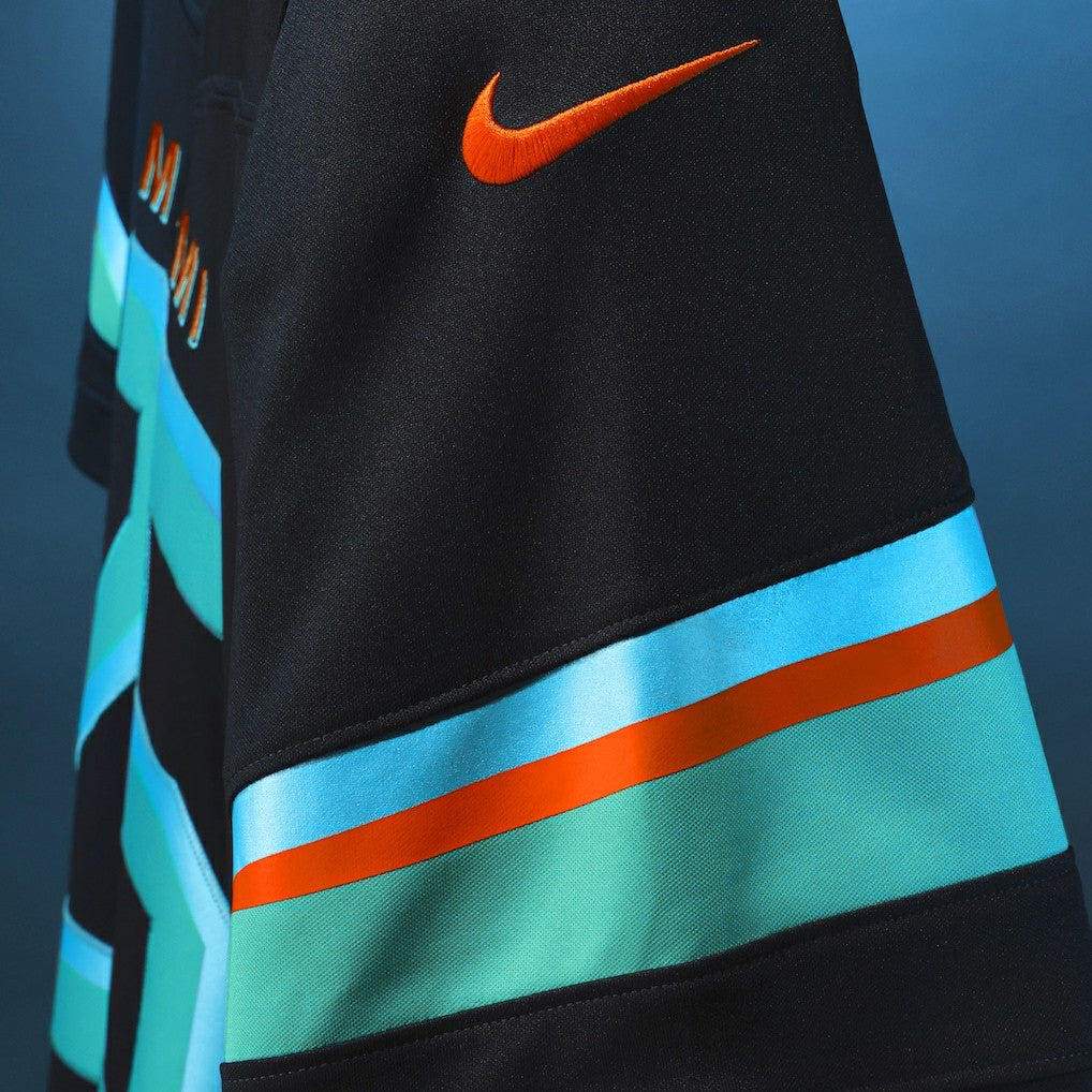 Tyreek Hill Miami Dolphins 2025 Rivalries Collection Limited Jersey - Pitch Blue