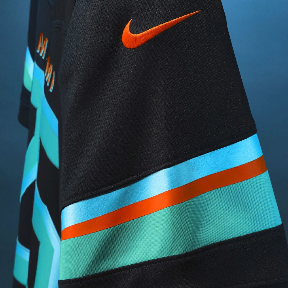 Tyreek Hill Miami Dolphins 2025 Rivalries Collection Limited Jersey - Pitch Blue