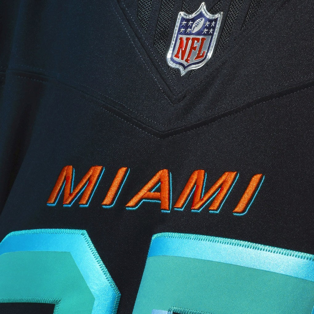 Tyreek Hill Miami Dolphins 2025 Rivalries Collection Limited Jersey - Pitch Blue
