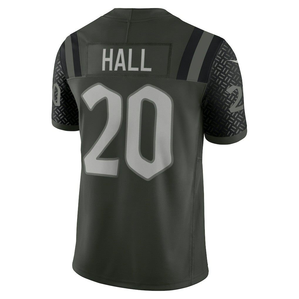 Breece Hall New York Jets 2025 Rivalries Collection Limited Jersey - Gotham Green