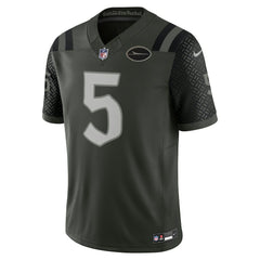 Garrett Wilson New York Jets 2025 Rivalries Collection Limited Jersey - Gotham Green