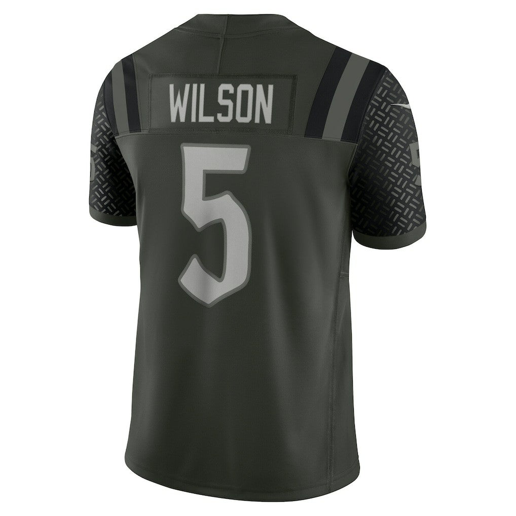 Garrett Wilson New York Jets 2025 Rivalries Collection Limited Jersey - Gotham Green
