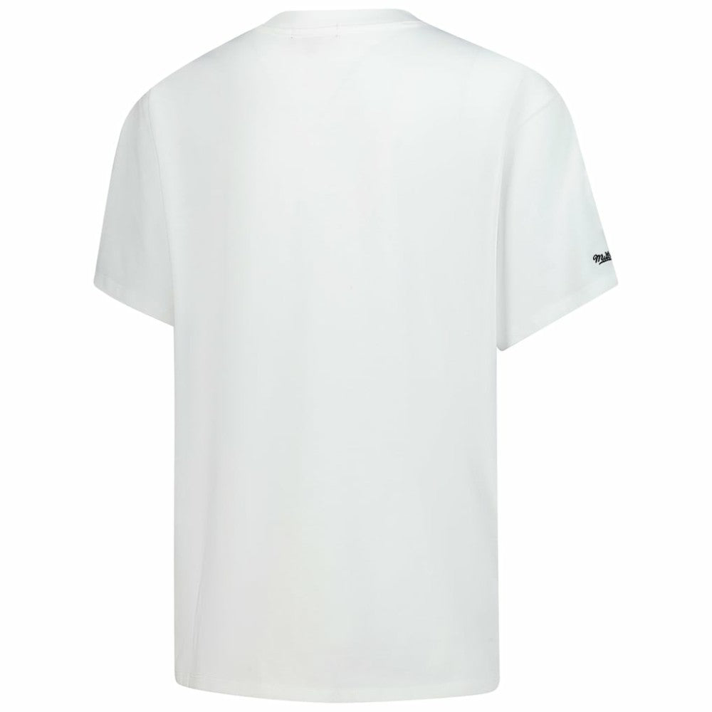 Pittsburgh Pirates Women's Cooperstown Collection Boyfriend T-Shirt White | Mitchell & Ness