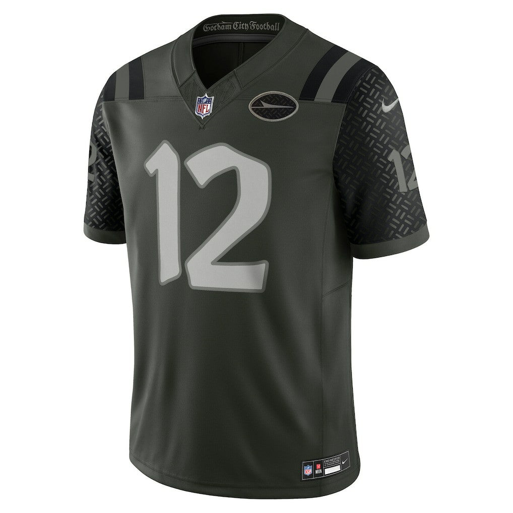 Joe Namath New York Jets 2025 Rivalries Collection Retired Player Limited Jersey - Gotham Green