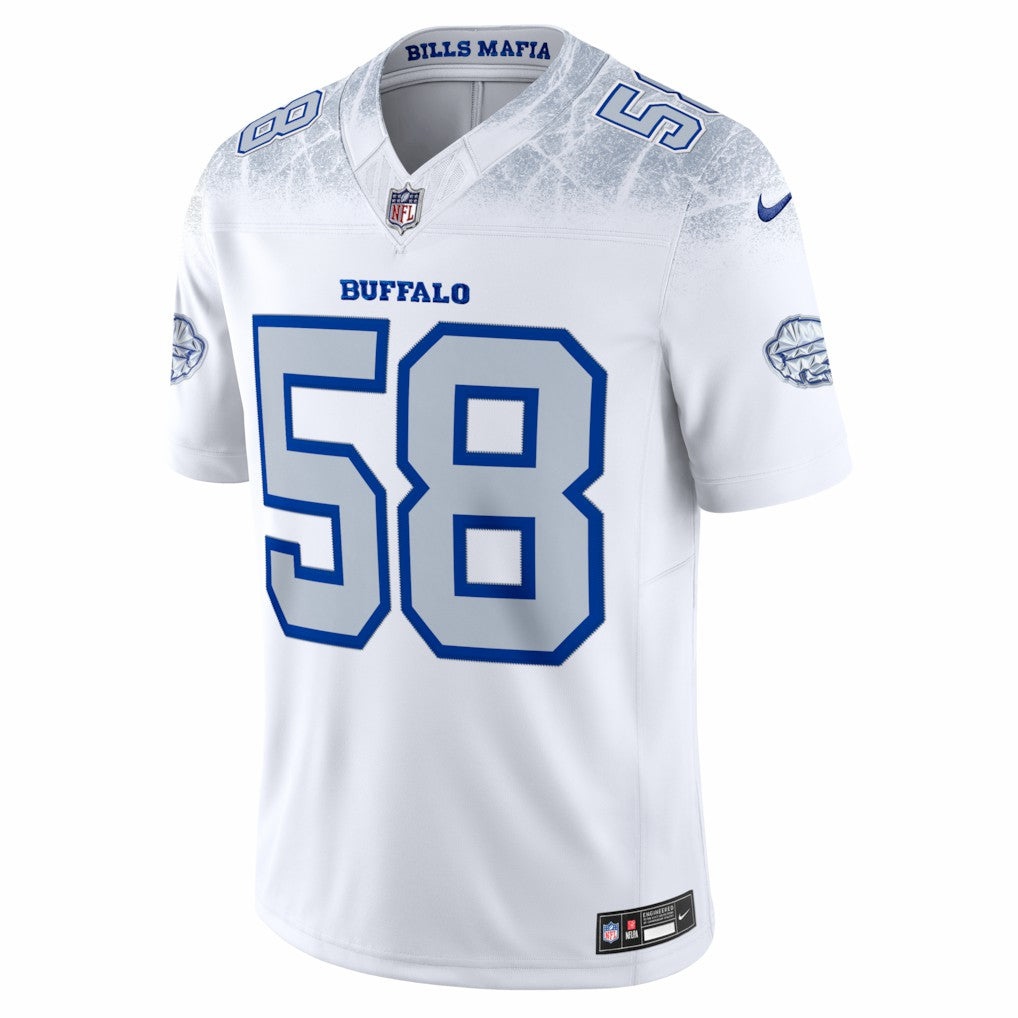 Matt Milano Buffalo Bills 2025 Rivalries Collection Limited Jersey - White