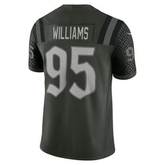 Quinnen Williams New York Jets 2025 Rivalries Collection Limited Jersey - Gotham Green