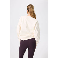 San Francisco Giants Terez Women's Technicolor  Oversized Pullover Sweatshirt Cream