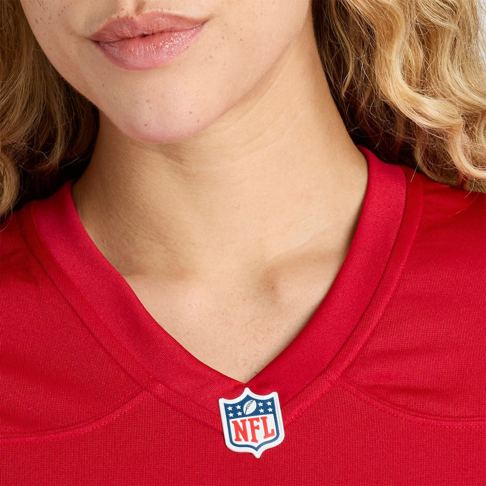 Deion Sanders San Francisco 49ers Women's Retired Player Game Jersey - Scarlet