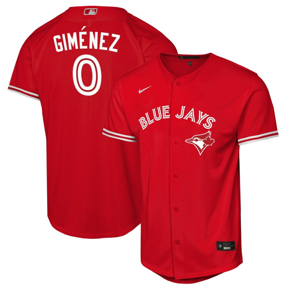 Andr¨¦s Gim¨¦nez Toronto Blue Jays Youth Canada Day Replica Jersey - Red