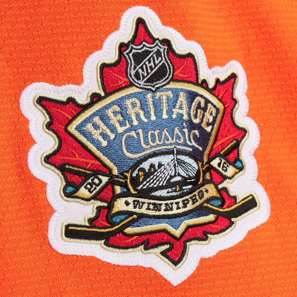 Leon Draisaitl Edmonton Oilers Mitchell & Ness Power Play Jersey Orange