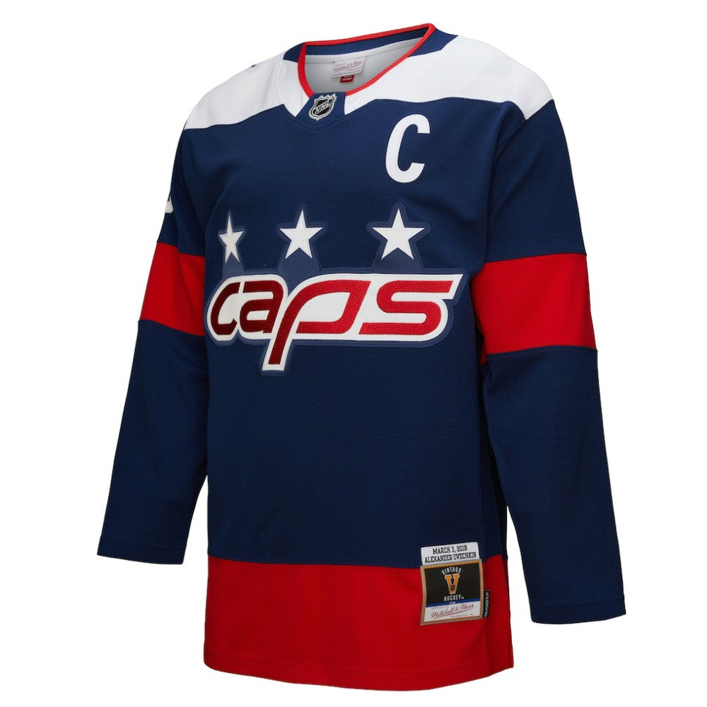 Alexander Ovechkin Washington Capitals Mitchell & Ness Power Play Jersey Navy