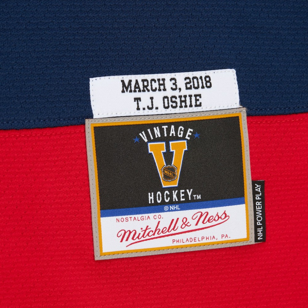 TJ Oshie Washington Capitals Mitchell & Ness Power Play Jersey Navy