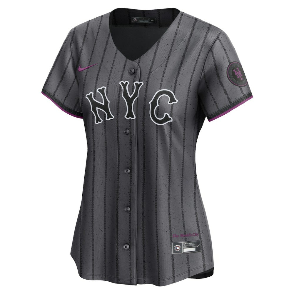Juan Soto New York Mets Women's City Connect Limited Jersey Gray | Nike