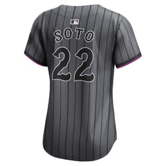 Juan Soto New York Mets Women's City Connect Limited Jersey Gray | Nike