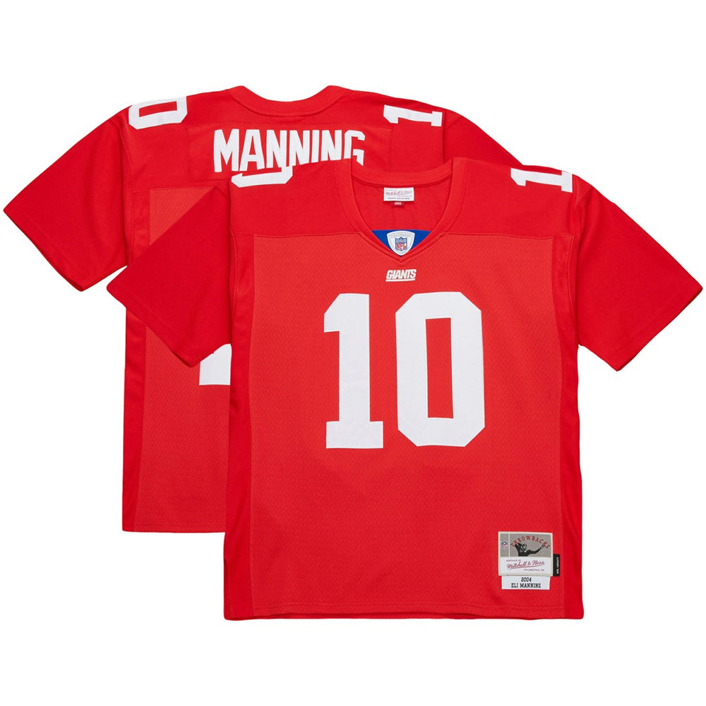 Eli Manning New York Giants 2004 Team Legacy Retired Player Big & Tall Jersey - Red discount
